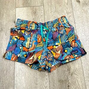Patagonia Kids Colorful Patterned Shorts